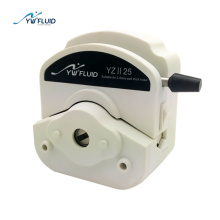 Micro pompe péristaltique OEM YWfluid avec tête de pompe à chargement facile pour le dosage et le transfert de liquides chimiques